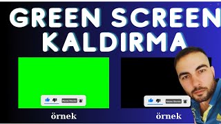 Green Screen Yeşil Ekran Kaldırma Video Düzenleme Chroma Key Movie Video Editor
