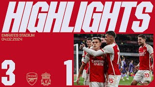 A BIG THREE POINTS! | Arsenal vs Liverpool (3-1) | Highlights | Saka, Martinelli