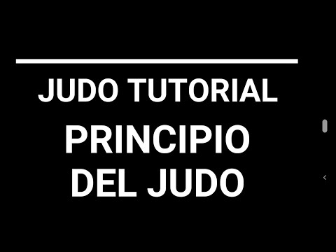 AQJUDO TUTORIAL: Il principio del judo AQJUDO TUTORIAL: Il principio del judo