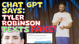 Chat Gpt Says Tyler Robinson Texts Fake
