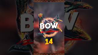 Which Weapon Is Right For You? 14. Bow Monster Hunter World