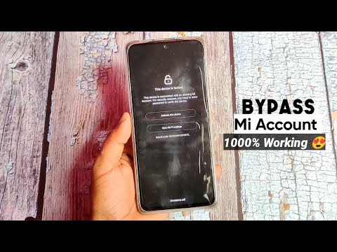 Bypass Mi Account || Applied on for All MIUI Version || Bypass Mi Account || Applied on for All MIUI Version ||