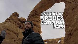 Arches National Park In 7 Minutes + Salt Lake City to Moab Road Trip