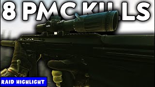 Wiping 8 Pmcs On Customs - Tarkov Raid Highlights