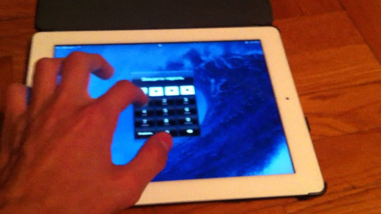 How to unlock iPad 2 without password - YouTube