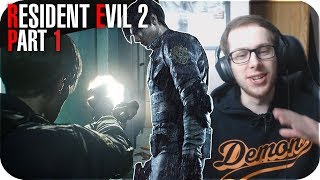 Resident Evil 2 Remake Walkthrough Gameplay Part 1 - Outbreak Re2 Leon