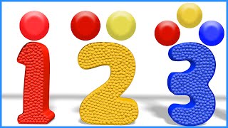 Learn To Count Numbers 1 To 10 For Toddlers Numbers 1-10 Song For Preschool Kids Videos For Kids