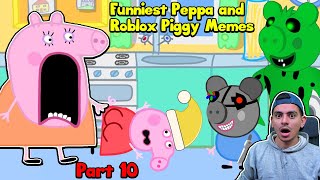 Funniest Peppa and Roblox piggy memes By Bomber B ! *BEST MEMES* #10