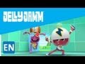 Youtube Thumbnail Jelly Jamm. Super Jelly League. Children's animation series. S01 E05