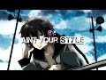 ａｉｎ'ｔ ｙｏｕｒ ＳＴＹＬＥ; hibari kyoya