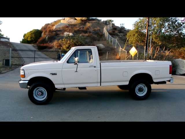 1992 Ford F250 F-250 4x4 Work Truck For Sale Before Ebay ...