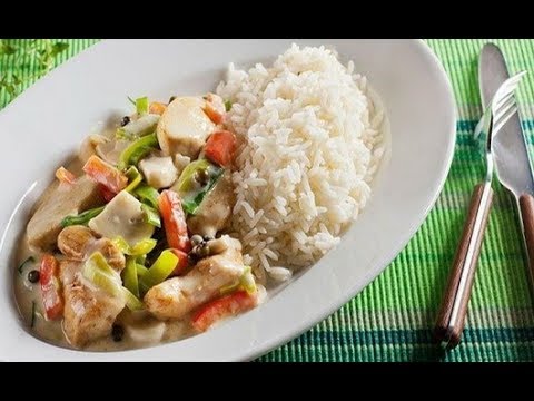 Курица с овощами в сметане на сковороде рецепт 147