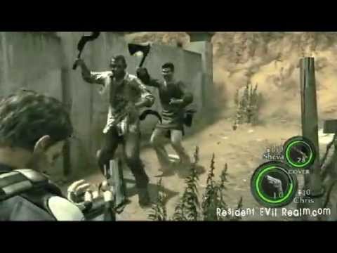 Resident Evil 5 - E3 2008 Shanty Town Gameplay # 1