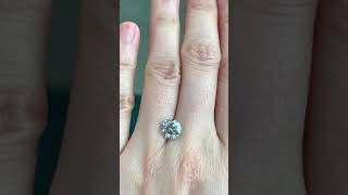 1.61ct salt and pepper diamond by Anueva jewelry