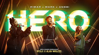 Alan Walker X Indonesian Idol 2023 - Hero By Rimar Callista, Mark Natama And Anggi Marito