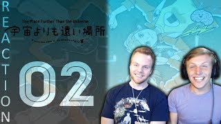 SOS Bros React - A Place Further Than The Universe Episode 2 - Freedom In Motion