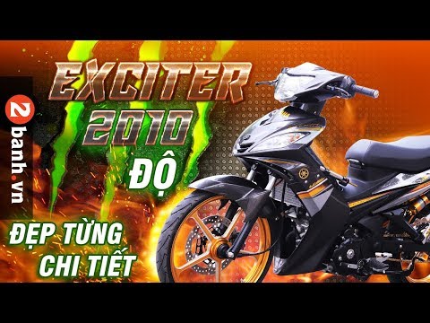Exciter 2010 độ - Đẹp từng chi tiết | 2banh Review