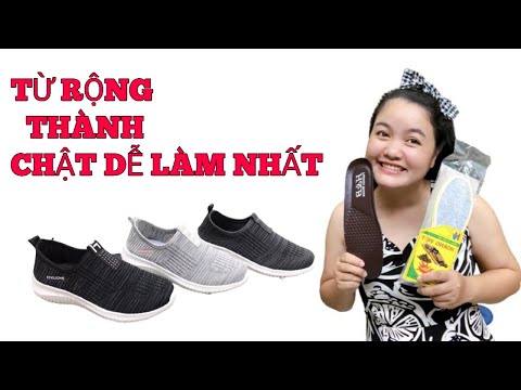 Giày Lười Rộng Thành Chật Dễ Làm Nhất |Giày Bata Nữ HB