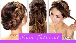 3 Amazingly EASY BACK-TO-SCHOOL HAIRSTYLES | How to Cute Braids Hairstyle | HAIR