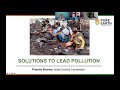 Pure Earth Day- Tackling Childhood Lead Poisoning Webinar