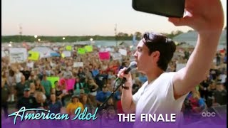 Laine Hardy BREAKS DOWN Crying At His Homecoming Parade Concert | American Idol 