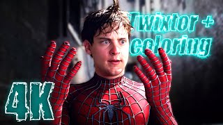 Peter Parker In Spider-Man 2 4K Twixtor Scenepack With Coloring For Edits Mega Part 22