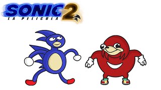 Sonic 2 Película Resumen Estúpido Con Muñequitos