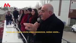 08 Şubat 2019 Hdp Van Büyükşehir Belediye Başkan Adayı Mustafa Avcıdan Tehlikeli Çağrı