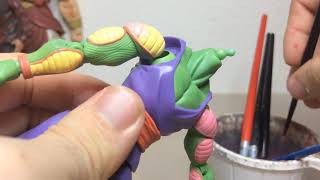 Painting Figuarts Piccolo Anime Colors Part 1 - Customizing Live