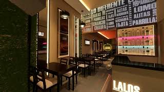 Diseño Interior Y Video 3D - Restobar