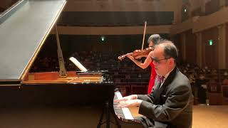#18‘舞台側から【ソナタ】シューマン!VIOLIN SONATA NO.1 by Schumann #松本紘佳 #梯剛之 #hirokamatsumoto #takeshikakehashi