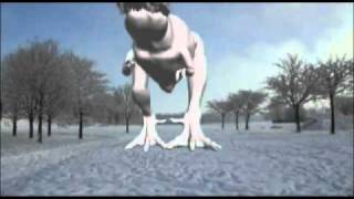 Very Early Rough Animation Test For T Rex Dinosaur