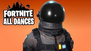 Fortnite Dark Voyager Legendary Performs All Dances Season 1-5