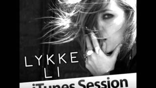 Watch Lykke Li Silent My Song iTunes Session video