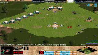 AoE 22 Random VaneLove, Xi Măng vs Truy Mệnh, Công9x Ngày 29-11-2017