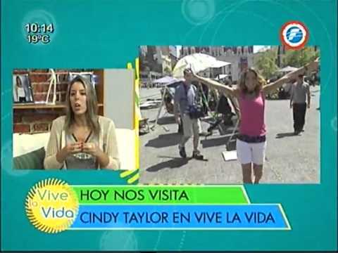 Cindy Taylor en #ViveLaVidaPy - 14-05-2015.