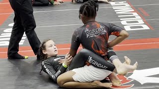 Girls Nogi Submission Grappling Caylee Preston Win