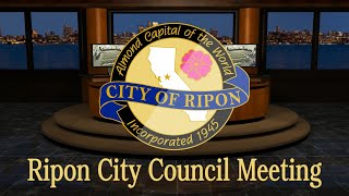 July 17, 2020 Ripon Emergency City Council Meeting