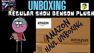 Unboxing Regular Show Benson Plush