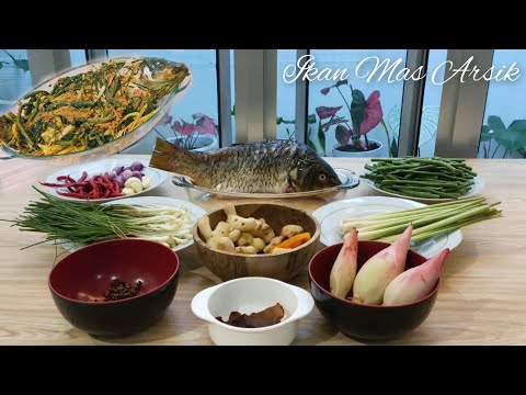 Memasak Ikan Mas Arsik Khas Batak