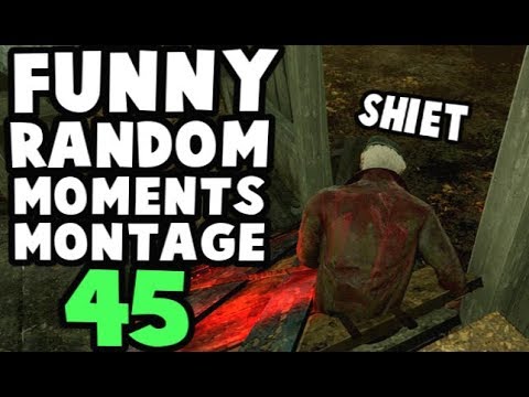 Dead by Daylight funny random moments montage 45 Dead by Daylight funny random moments montage 45