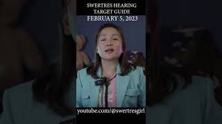 Target - Swertres Hearing - February 5, 2023