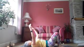 Yoga for beginners - simple movements to end a yoga practice (Video 3 of 3)