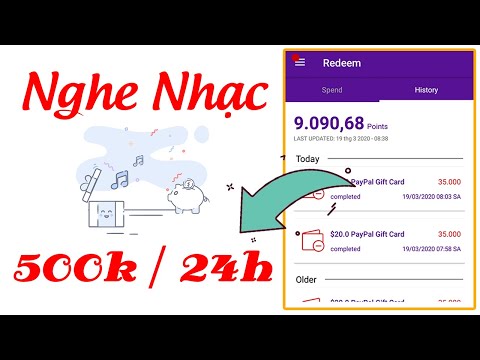 Nghe Nhạc Kiếm Tiền Trên Điện Thoại Xu Hướng Năm 2020 App Current Rewards LVT | Kiếm Tiền Online