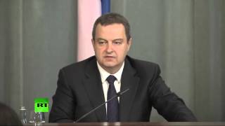 Пресс-конференция Сергея Лаврова и главы МИД Сербии по итогам переговоров