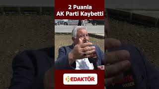 Seçim Sonrası Sokak Röportajı 2 Puanla Ak Parti Kaybetti