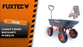 Fuxtec - Chariot De Jardin À Benne Basculante Fx-Kw2175 - Montage