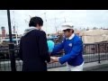指揮と木琴演奏