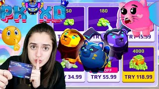 Pk Xd Annemi̇n Kartindan Gi̇zli̇ce Elmas Aldim Yeni̇ Petler Ve Yeni̇ Neon Paketler Pk Xd Özgüş Tv