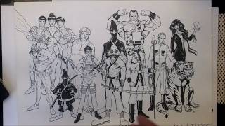 Creating your own COMIC BOOK from start to finish pt. 1